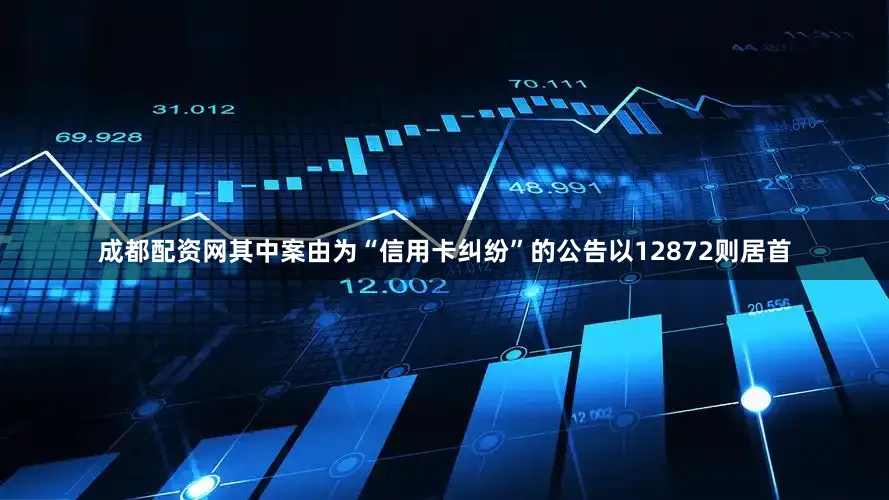 成都配资网其中案由为“信用卡纠纷”的公告以12872则居首