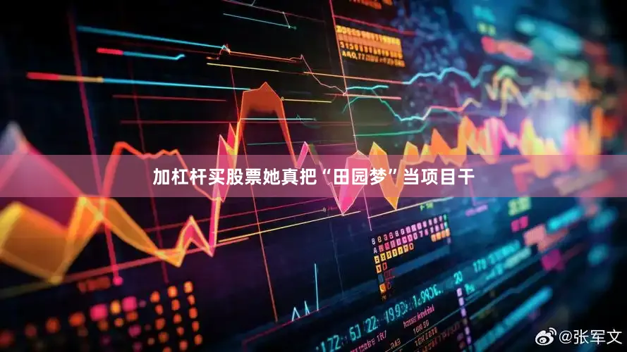 加杠杆买股票她真把“田园梦”当项目干