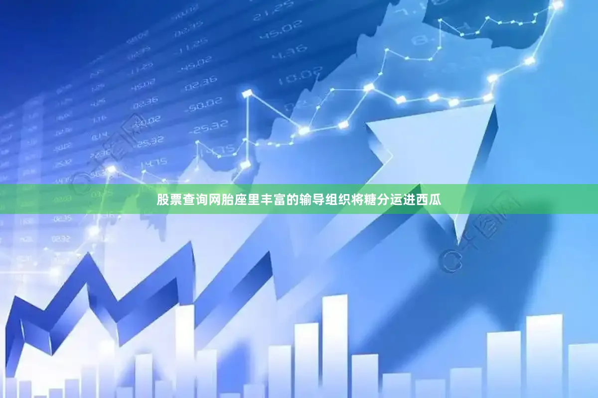 股票查询网胎座里丰富的输导组织将糖分运进西瓜