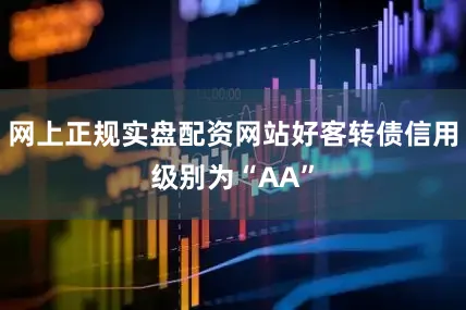 网上正规实盘配资网站好客转债信用级别为“AA”
